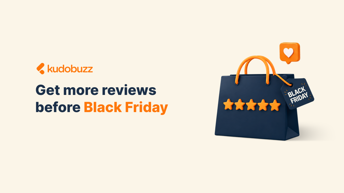 Shopping bag with five stars and a Black Friday tag